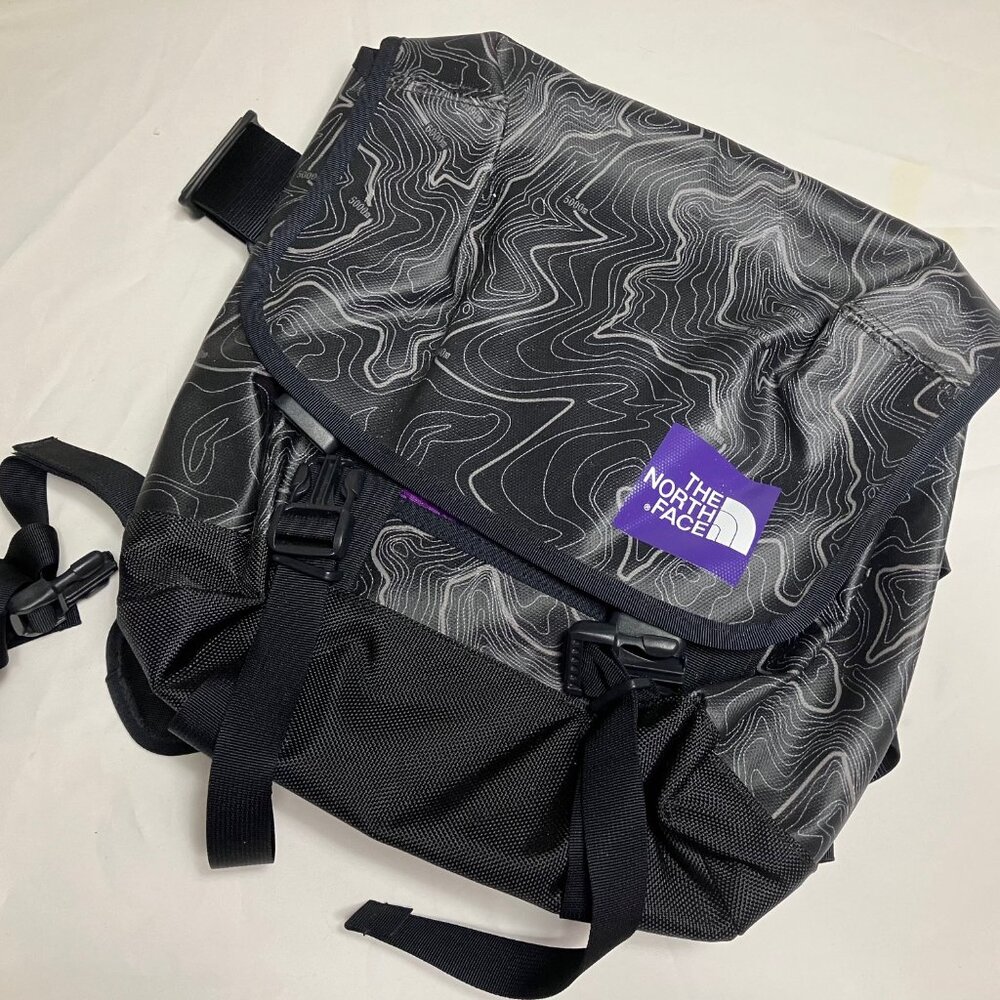 The north face purple label  message bag